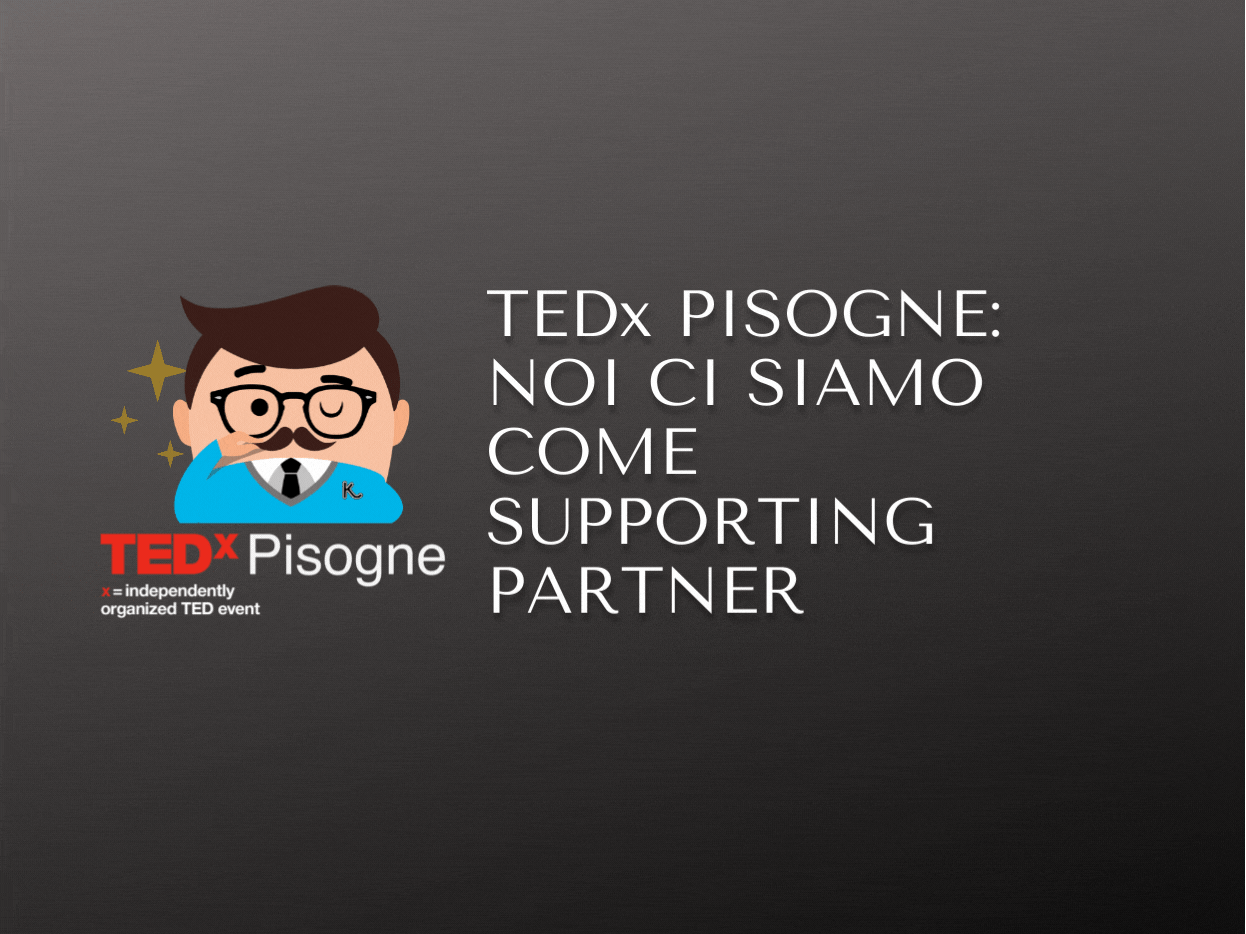 TEDx Pisogne: noi ci siamo come Supporting Partner